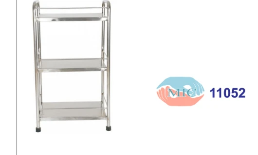 Bedside locker — stainless steel — catalogue photograph