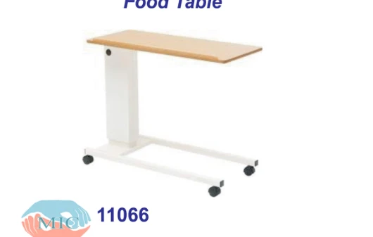 Overbed food table — catalogue photograph