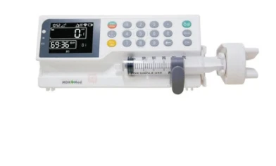Syringe pump — catalogue photograph